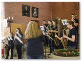 Auftritt des Jugendorchesters in der Peterskirche